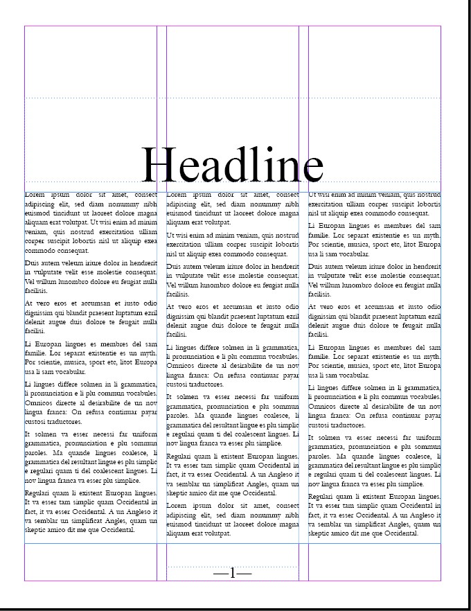 BULLETIN LAYOUT